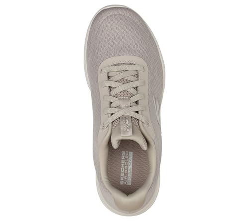 Image of Skechers Women's Go Walk Joy Ecstatic Sneaker | Air-Cooled Goga Mat Insole, 5GEN Cushioned Midsole, Machine Washable, Vegan, Elastic Bungee Laces