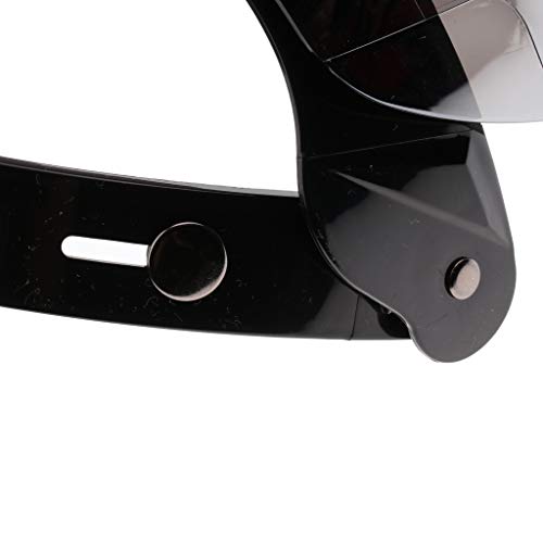 SDENSHI Parabrezza con Visiera per Casco Apribile