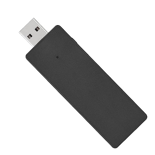 Generic Receptor Inalámbrico Bluetooth, Adaptador USB Ergonómico para Controlador de una Serie con Transmisión Estable para PC, Portátil, Uso de Escritorio