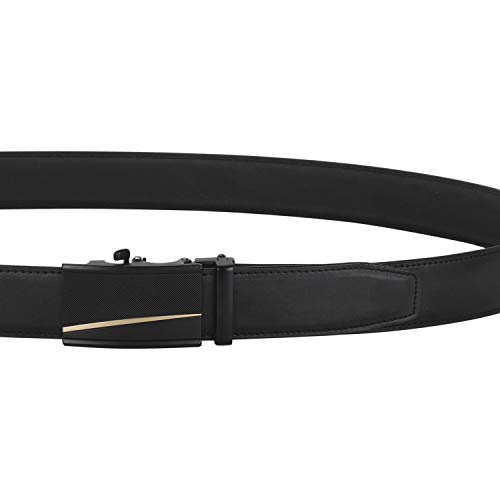 Image of Labnoft Men's PU Leather Auto Lock Belt