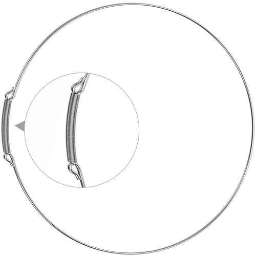 2W20017E Washer Front Panel Door Boot Spring Clamp for LG Electronics Kenmore Washing Machine Boot Steal Retaining Ring, Replaces ACA32797401, ACA32390101, AP4436839, WM2050CW, WM2101HW