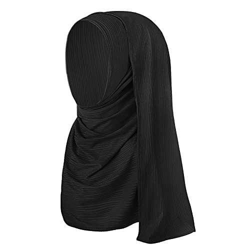 Solid Color Women Jersey Hijab Scarf Fashion Soft Long Muslim Head Wrap Shawls