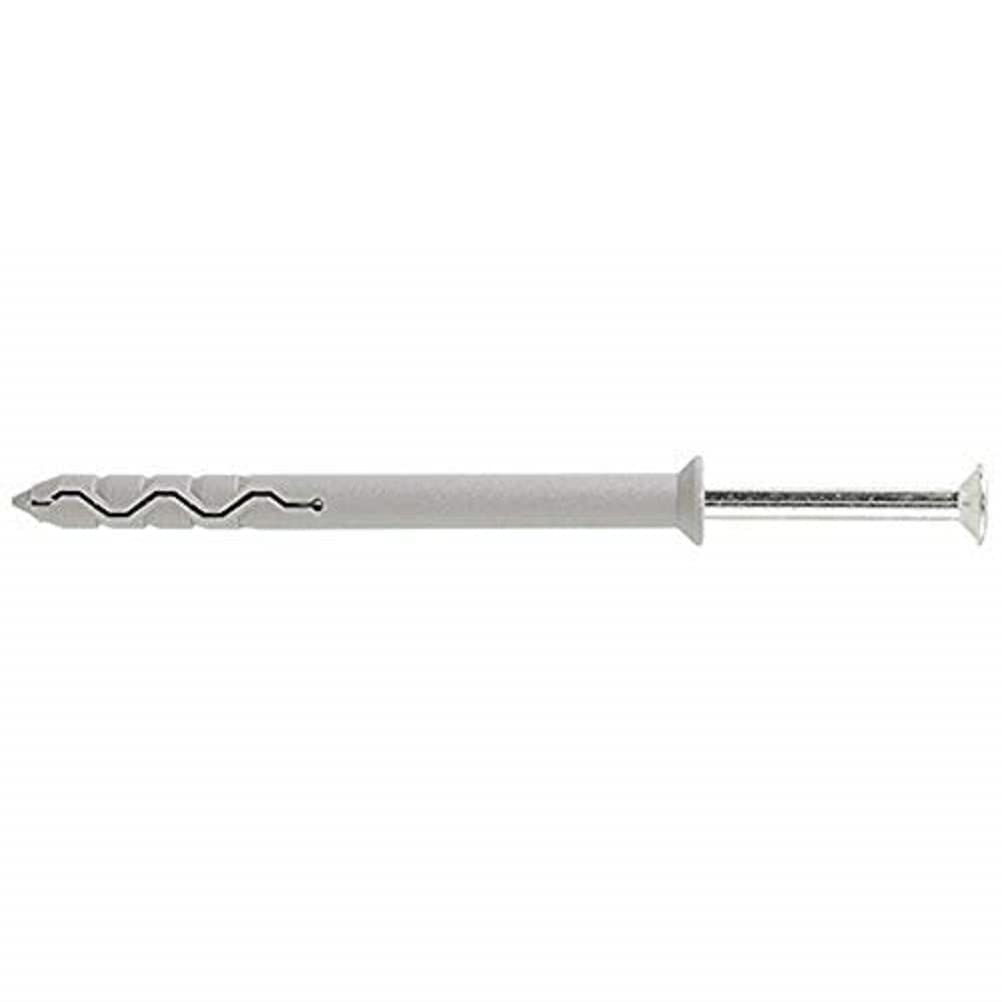 Molly Jet-Nyl Hammer-In Multi Fixing, 8 x 120 mm - Pack of 8, White