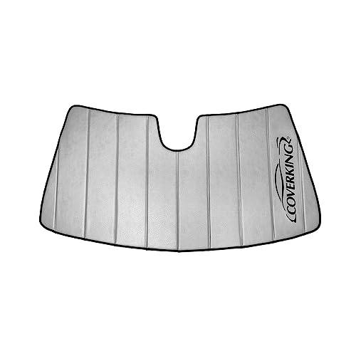 Coverking Custom Designed Interior Windshield Sunshade for Select Toyota Camry Models: Proprietary Trilaminate, Foldable with Storage Bag