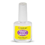 Nail-Aid Keratin 3 Day Growth Nail Treatment & Strengthener, Clear, 0.55 Fl Oz - Image 4