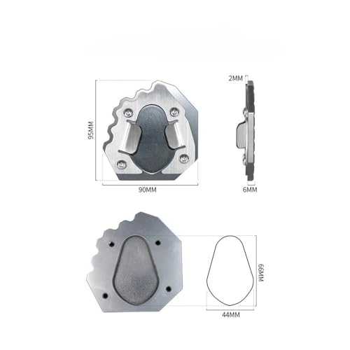 Support béquille pour Tiger1200 2022 extension en alliage durable