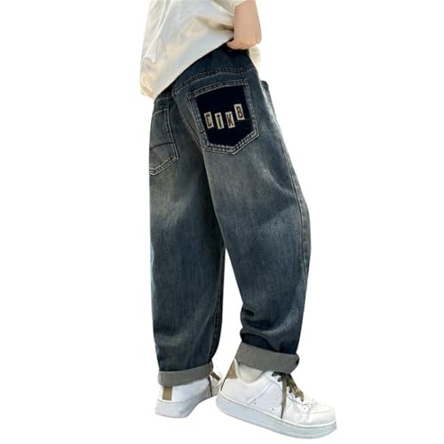 Jean léger garçon coupe ample, le denim fluide style années 90