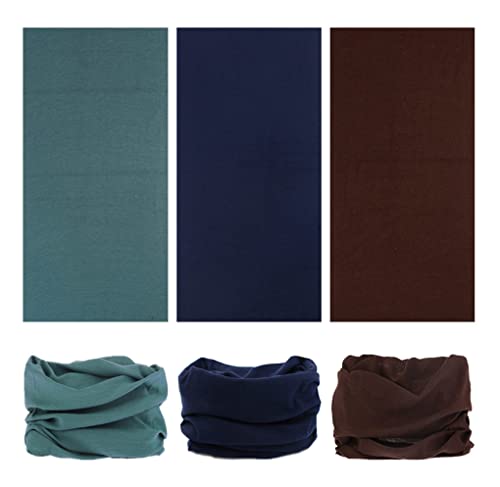 Image of VANCROWN Headband Neck Gaiter Head Wrap Headwear Face Mask Magic Scarf Bandana for Men and Women