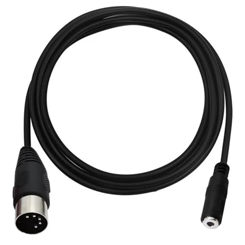 Cable de Audio Jack 3.5mm a DIN 5 Pin MIDI 3m miniatura 3