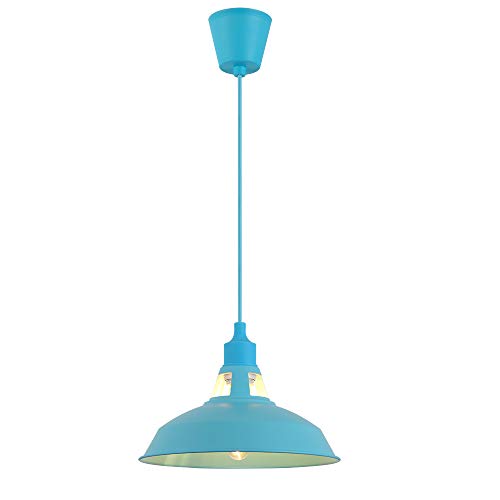 Preisvergleich Produktbild Splink Pendelleuchte Hängelampe Industrie Deckenlampe / Deckenleuchte, E 27 Fassung Fabrik-Lampe