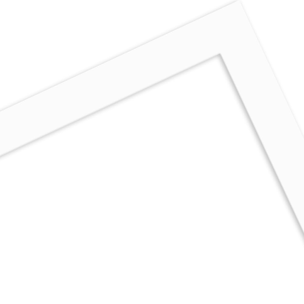 WANDStyle Bilderrahmen 50x70 Weiß, moderner Bilderrahmen Holz 50x70 cm | Hochwertiger Holzbilderrahmen, Posterrahmen zum Aufhängen, Rahmen 70x50 cm, Fotorahmen H430 - Made in Germany