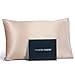 Fishers Finery 25mm Mulberry Silk Queen Pillowcase, Taupe