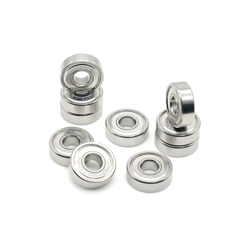 Roulements à billes miniatures 607ZZ 7x19x6mm en acier blindé pour micromoteurs
