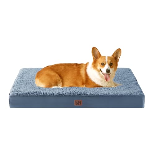 Image of EHEYCIGA Orthopedic Dog Bed Large with Removable Washable Cover, 35x23