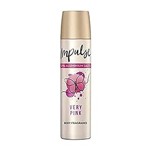 Impulse Very Pink Body Spray Deodorant, 75 ml
