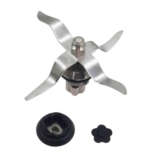 FLAVOR PLUS Cuchillas + portacuchillas/Embrague, compatibles para Monsieur Cuisine Connect y Smart. Antes de Comprar Comprobar Que el piñón Inferior de 5 lóbulos es el Adecuado para su máquina