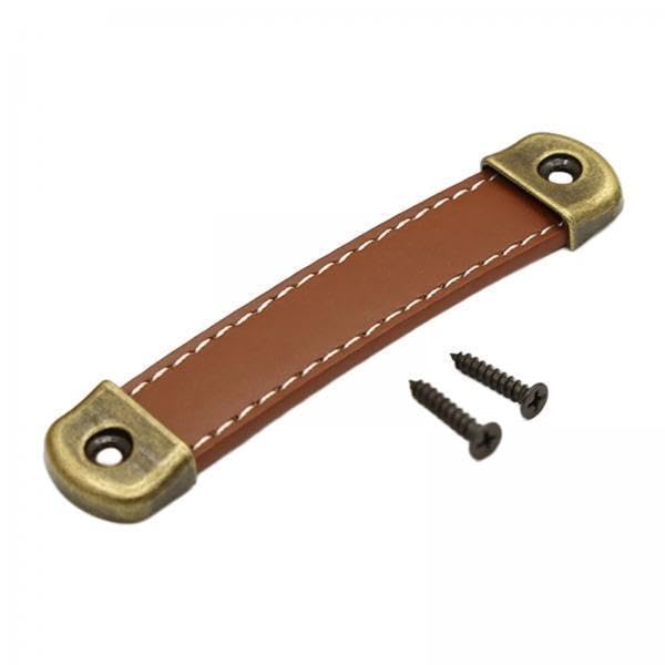 Bnf® 4Xpu Leather Luggage Handle Handle Replace Cabinet Pulls Khaki Brown-image-37