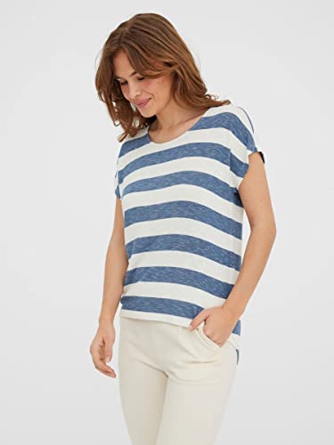 VERO MODA VMWIDE Stripe S/L TOP GA NOOS – Ansicht 3
