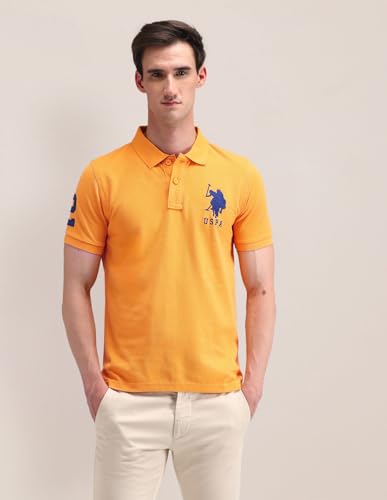Image of Solid Slim Fit Polo Shirt