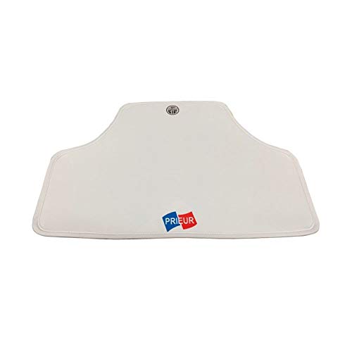 PRIEUR Protezione per Busto da Uomo, Motivo Floreale, Bustino, 75, Bianco, XS