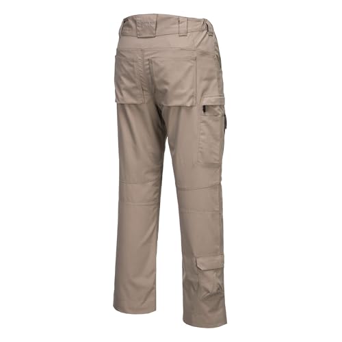 Image of Portwest T802 KX3 Ripstop Stretch Work Pants Sand | Sand, 46 Waist, Ripstop, Stretch Fabric, Multi Pocket, Durable, Work Pants
