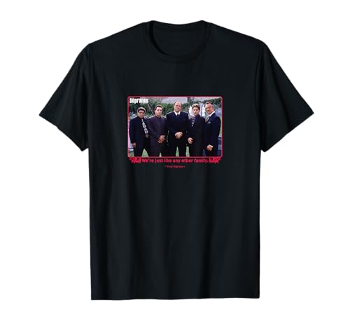 Tony Soprano Mafia Family Mob Crime TV Drama Citation Graphique T-Shirt