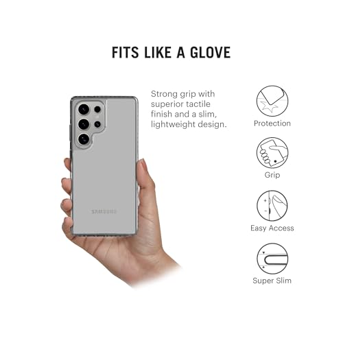 Image of DailyObjects Case for Samsung Galaxy S25 Ultra, Drop Protection TPU Stride 2.0 Clear Slim Shockproof Back Cover