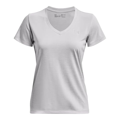 Image of Under Armour Womens Tech V-Neck Twist Short-Sleeve T-Shirt