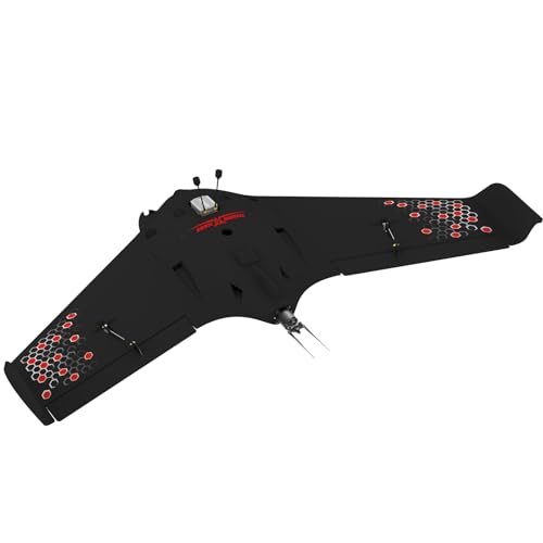 Buddy RC Sonic Modell AR Wing Pro RC Airplane, FPV Plane RC Airplane for Adults with 1000MM Wingspan, Easy Controlled RC Plane for The Skilled (PNP Version,Black)