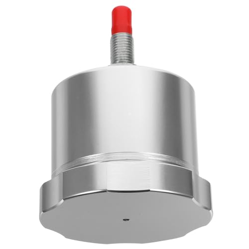 SHINYPASING Tanque de Líquido Hidráulico para Freno de Mano Depósito de Aceite de Freno de Coche Plateado Automotor Compatible Competición y Conducción Diaria