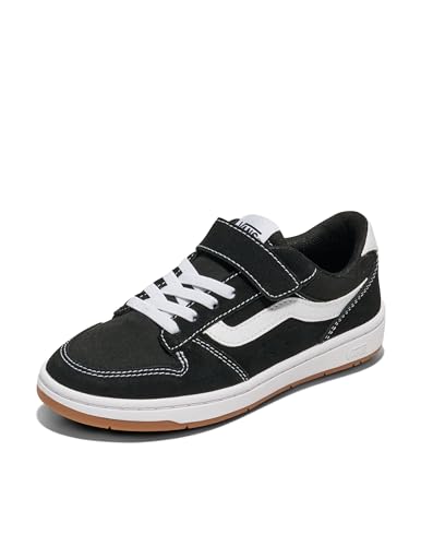 Vans Ryland LS V, Zapatillas Unisex niños, Black and White, 33 EU