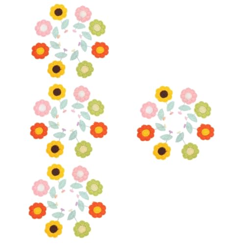 Mobestech 32stücke Teiliges Wackelblumen Auto Deko Niedliche Frühlingsblumen Für Armaturenbrett Und Schreibtisch Handgefertigte Filzblumen Mit Schwingenden Köpfen Vielseitig Einsetzbar