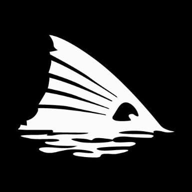 White Red Tail Decal