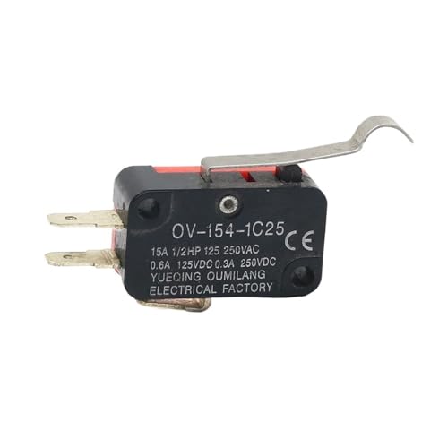 Micro-interrupteur fin de course SPDT 15A inverseur momentané pour imprimante 3D et commande CNC