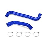 Mishimoto MMHOSE-VET-05BL Silicone Radiator Hose Kit Fits Chevrolet C6 Corvette Z06 2005-2013 Blue