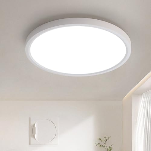 JDONG LED Deckenlampe 72W Dimmbar Rund Weiß Deckenleuchte 60CM mit...