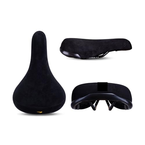Bike Saddle Wheelie Black with Logos Fit for Seat Bicycles