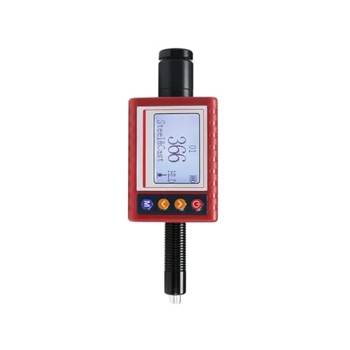 Durómetro portátil Leeb de mano con pantalla LCD grande para un control de calidad inmediato