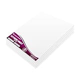 White Polystyrene Flexible Plastic Board Sheet 5' x 7' inches (.020 Thick) Styrene Sheet, Ideal for Modeling Projects, Displays,Crafts, Durable Plastic Sheet (5-Pk)
