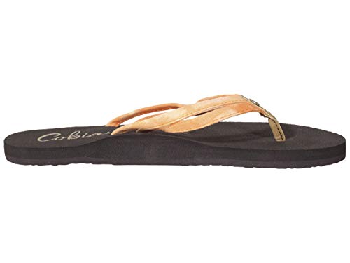 Cobian Women's Soleil Orange Flip Flops, 10 #TOP4