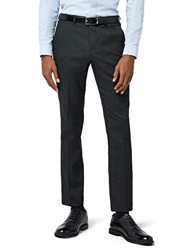 SELECTED HOMME Shdslim-mathcole D. Grey TRS Noos, Pantalones para Hombre, Gris (Dark Grey Dark Grey), 29/32