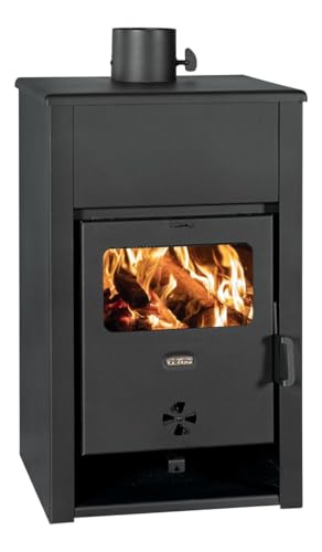 PRITY K2 D Poêle à bois 11,6 kW Classe d'efficacité énergétique A+ 80,7 % Rendement 80,7 % Tuyau de fumée Ø 130 mm Construction en acier et fonte