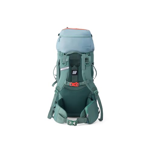 Image of American Tourister Yeti Pro | 60 Ltrs | 2 Compartments | Bottle Pocket | Ergonomic Padded Back Panel & Shoulder Straps | Rucksack | 1 Year International Warranty | Green