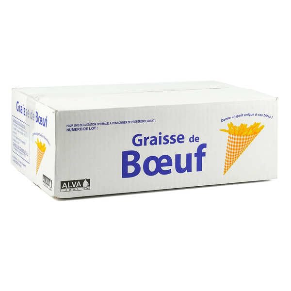 Graisse de boeuf 10kg - Carton de 10kg