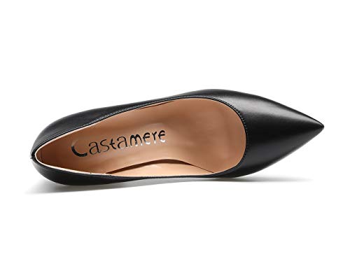 Castamere Womens High Heel Pointed Toe Slip-on Pumps 8CM3