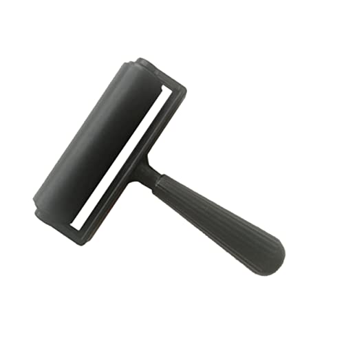 KONTONTY 10cm Printmaking Roller Craft Tool Linoleum Carving Tools Printing Roller for Art