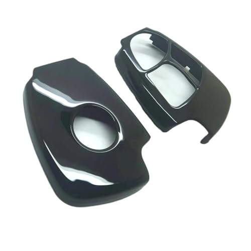 Étui clé Mercedes cassée coque protection noire Benz W203 W210 anti-choc