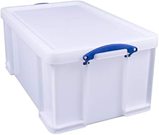 Really Useful Storage Box 64 Litre White Strong
