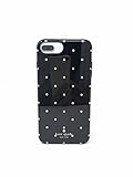 Kate Spade New York Larabee Dot Protective Rubber Case For iPhone 7 Plus & iPhone 6 Plus - Black/Cream