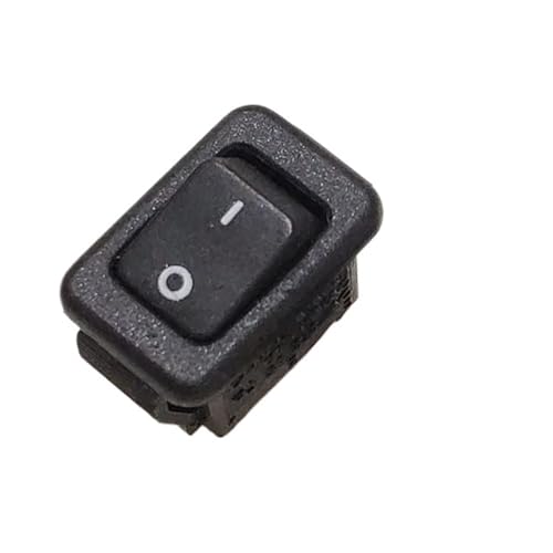 Interrupteur à bascule 10x15mm 3A 250V avec contact argenté (Lot de 10 pièces)